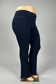 SALE! BT-C  M-109   {Style & Co} Dark Navy Bootcut Jeans Retail €49.00 PLUS SIZE 16W 18W