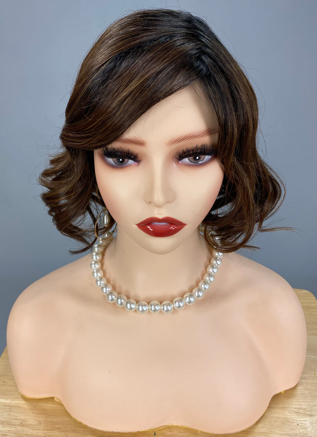 SALE!! "M&M" (Chocolate with Caramel) Belle Tress Luxury Wig