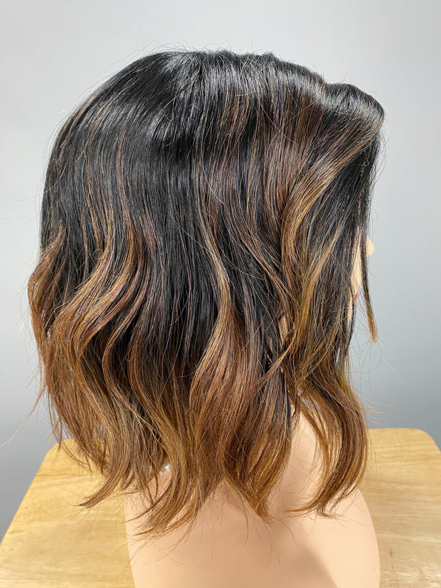 SALE!! "Caliente" BALAYAGE (Cinnamon Ginger) BELLE TRESS Luxury Wig